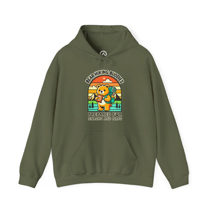 161_Snacks and Naps Bear - Hoodie