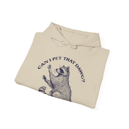 735_Pet that dawg Raccoon - Hoodie