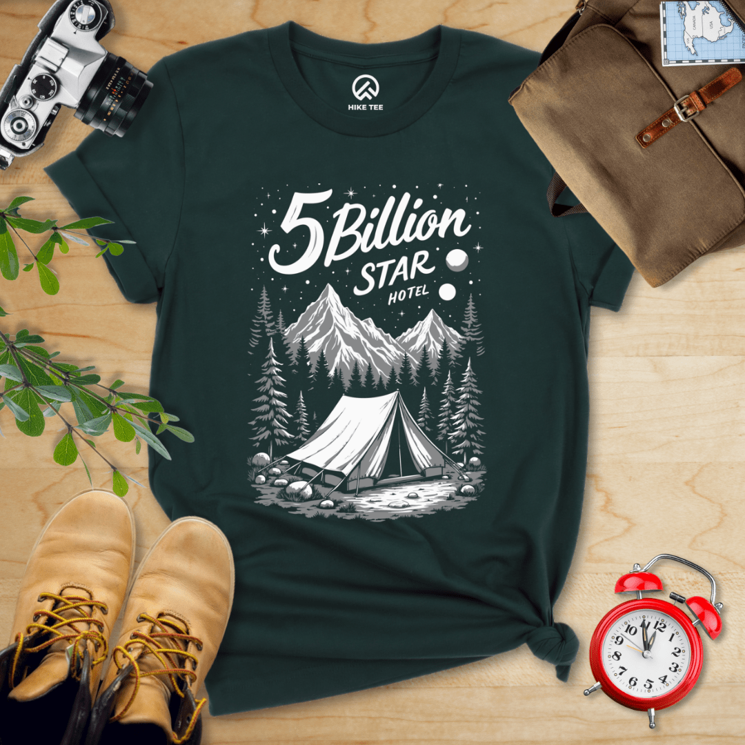 Hike Tee T-Shirt Forest / S 5 Billion Star Hotel Shirt