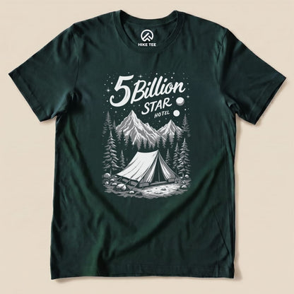 5 Billion Star Hotel Shirt Hike Tee T-Shirt Forest / S