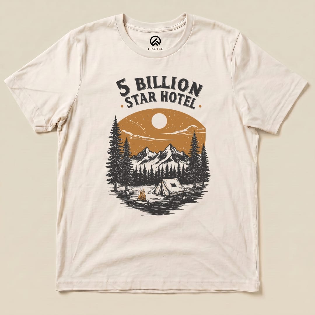 5 Billion Star Hotel Shirt Hike Tee T-Shirt Natural / S
