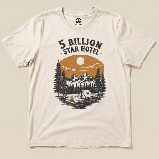 5 Billion Star Hotel Shirt Hike Tee T-Shirt Natural / S