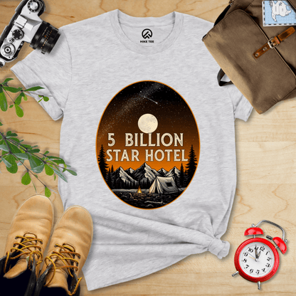Hike Tee T-Shirt Athletic Heather / S 5 Billion Star Hotel