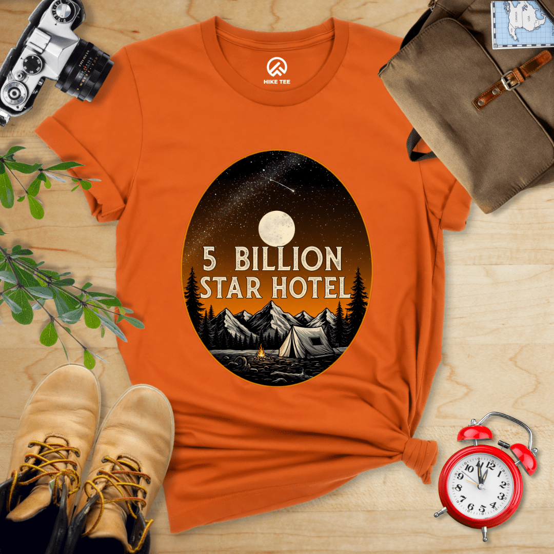 Hike Tee T-Shirt Autumn / S 5 Billion Star Hotel