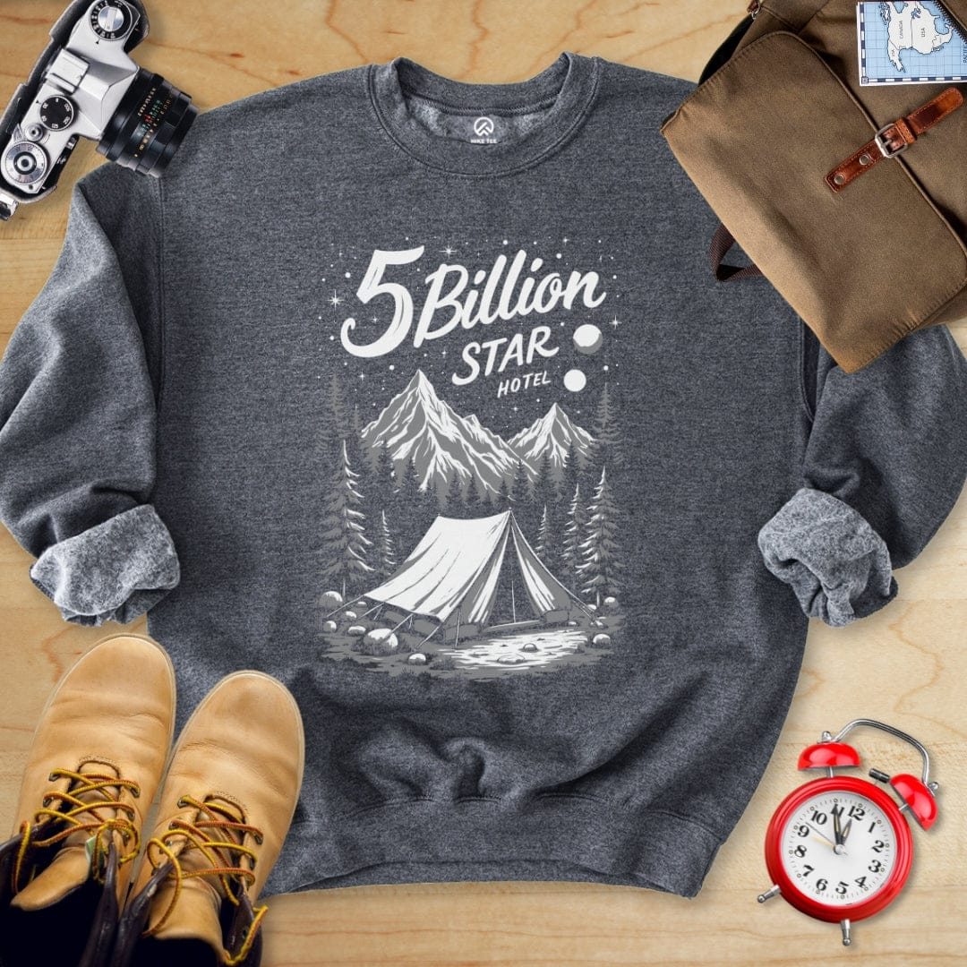 Hike Tee Sweatshirt Dark Heather / S 5 Billion Star Sweatshirt