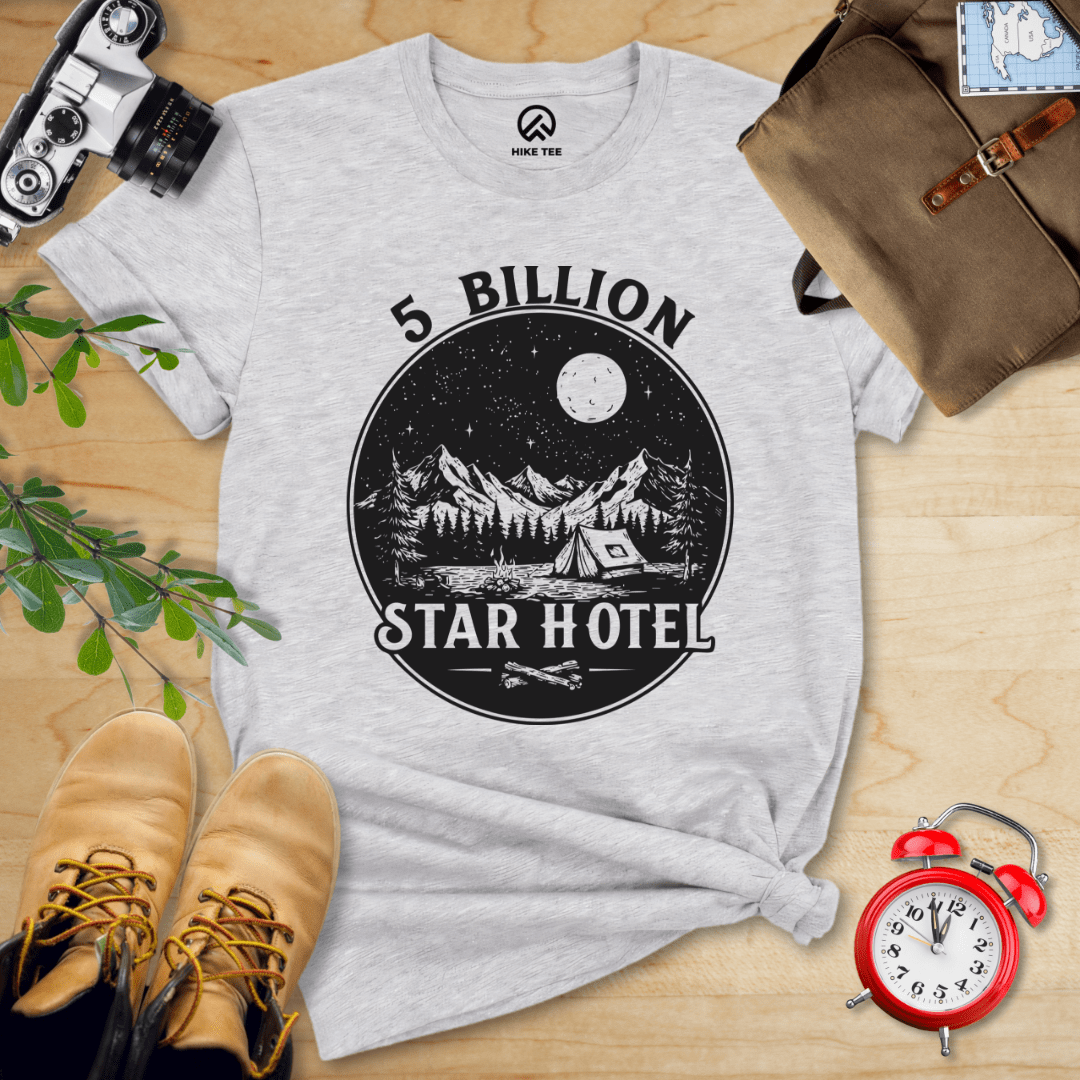 Hike Tee T-Shirt Athletic Heather / S 5 Billions Star Hotel Shirt