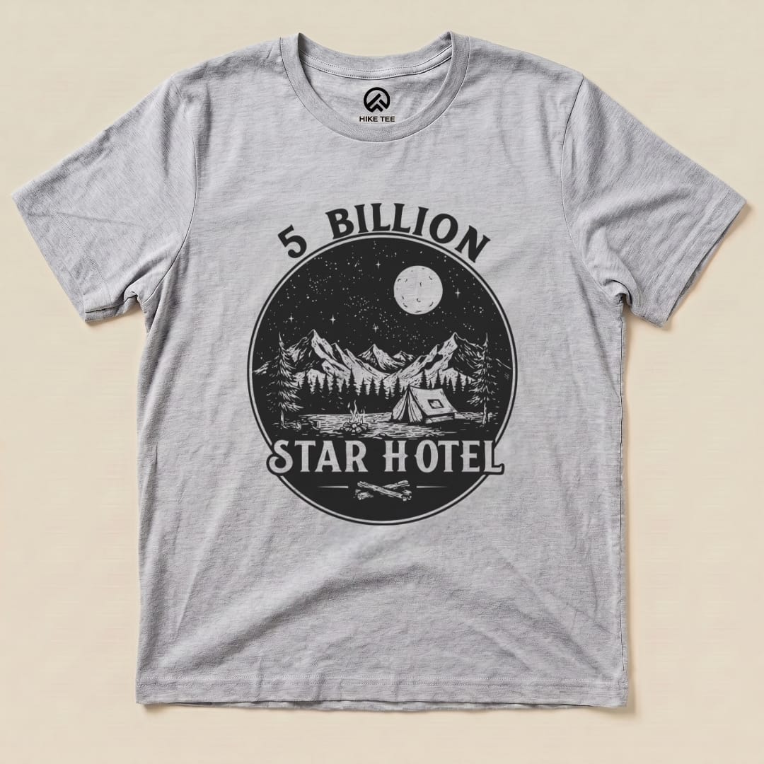 5 Billions Star Hotel Shirt Hike Tee T-Shirt Athletic Heather / S