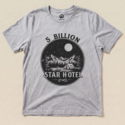 5 Billions Star Hotel Shirt Hike Tee T-Shirt Athletic Heather / S