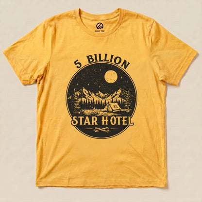 5 Billions Star Hotel Shirt Hike Tee T-Shirt Gold / S