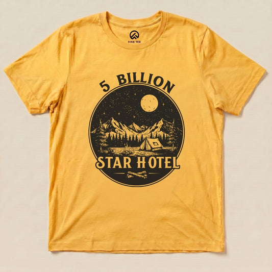 5 Billions Star Hotel Shirt Hike Tee T-Shirt Gold / S
