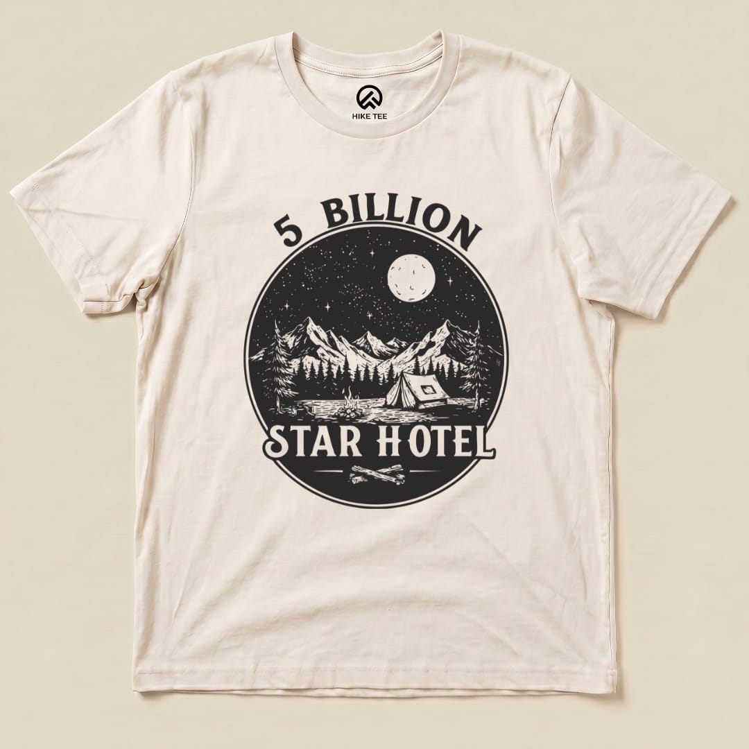 5 Billions Star Hotel Shirt Hike Tee T-Shirt Natural / S