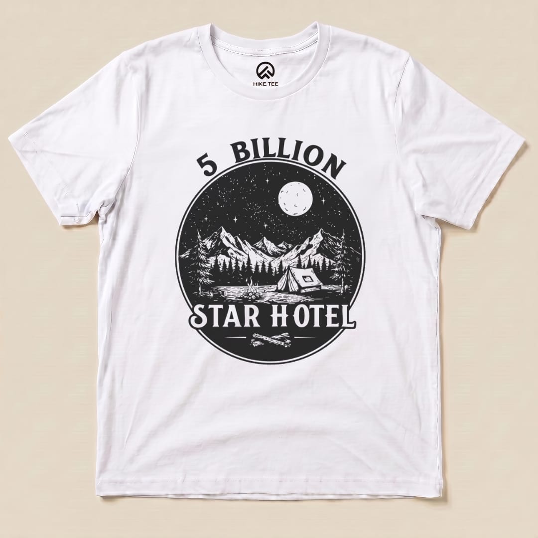 5 Billions Star Hotel Shirt Hike Tee T-Shirt White / S