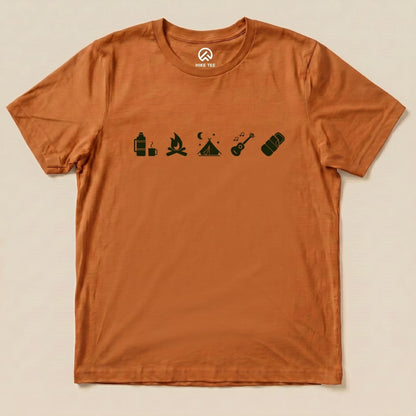 Hike Tee T-Shirt Autumn / S 5 In Row Camping Shirt