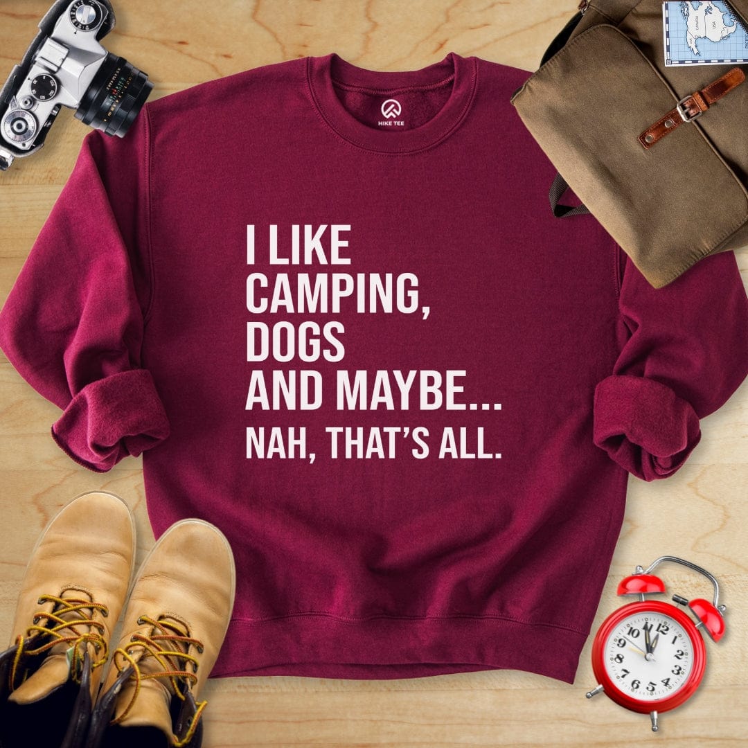 Hike Tee Sweatshirt 612_I like Camping