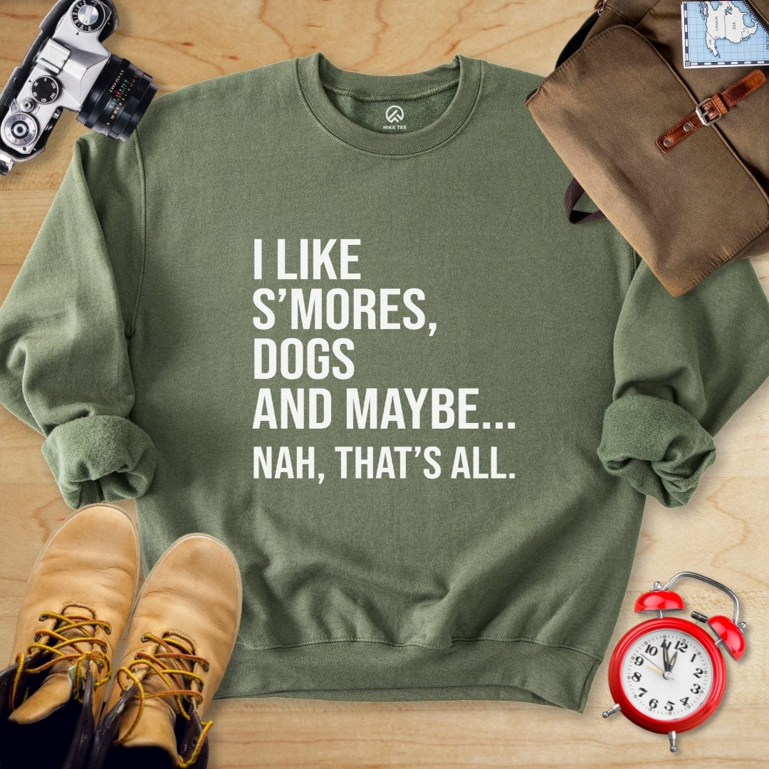 Hike Tee Sweatshirt 624_I like Smores