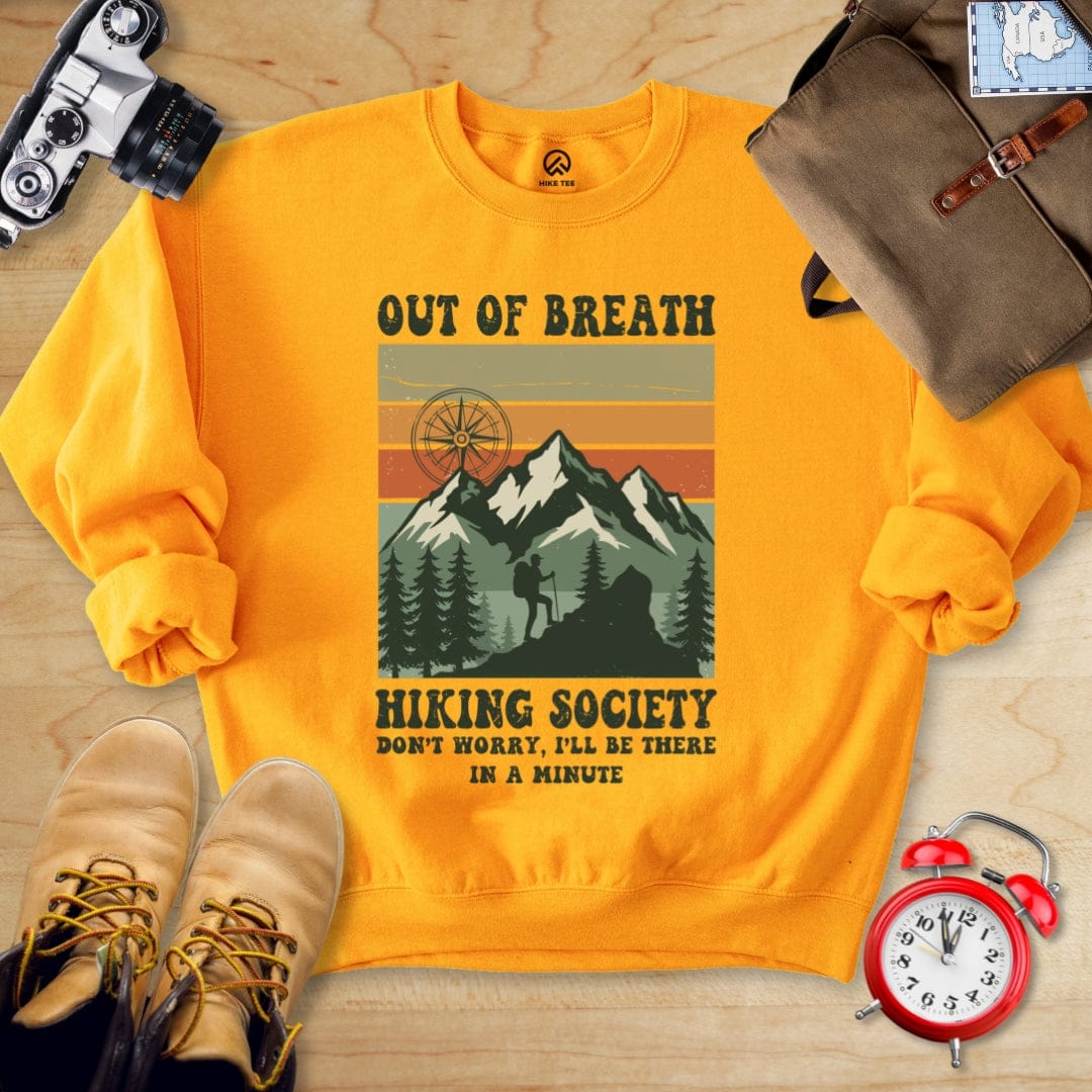 Hike Tee Sweatshirt Gold / S 669_Out of Breath