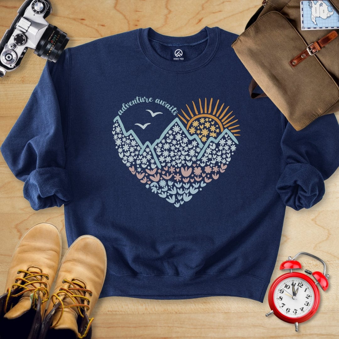 Hike Tee Sweatshirt 678_Adventure Awaits