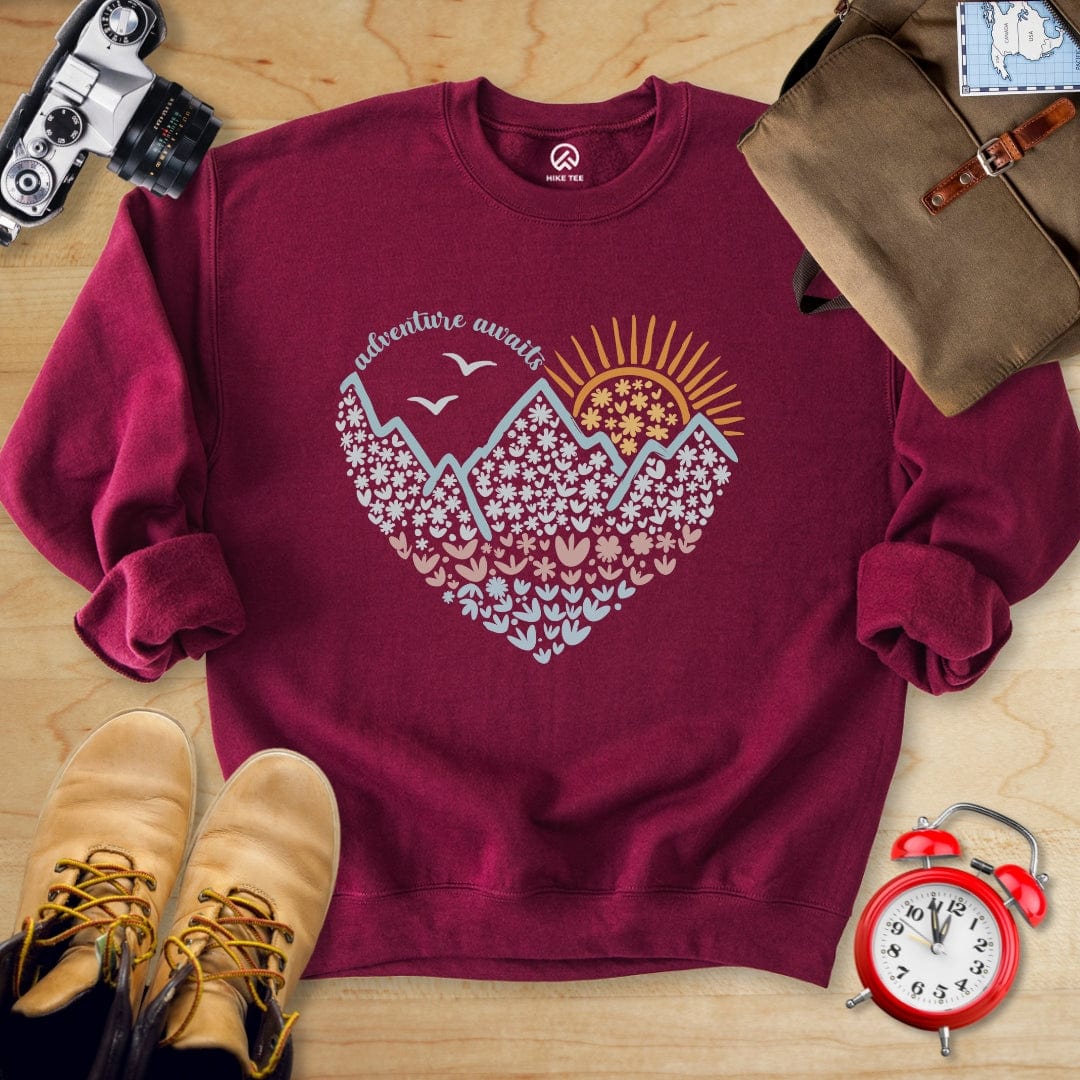 Hike Tee Sweatshirt 678_Adventure Awaits