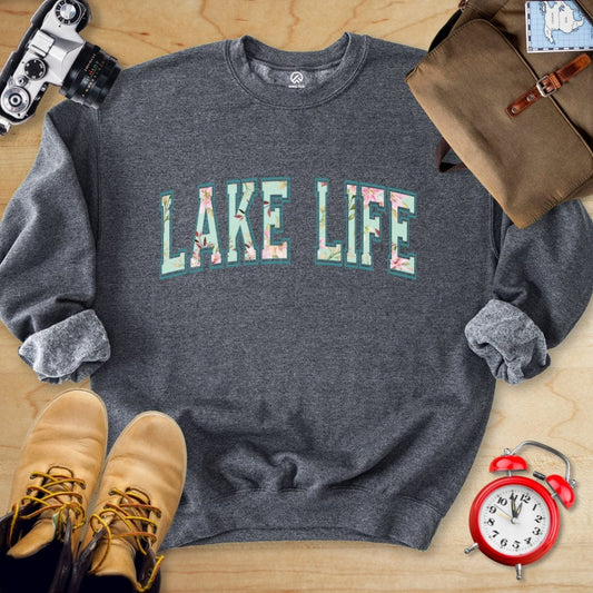 Hike Tee Sweatshirt 689_ Lake Life