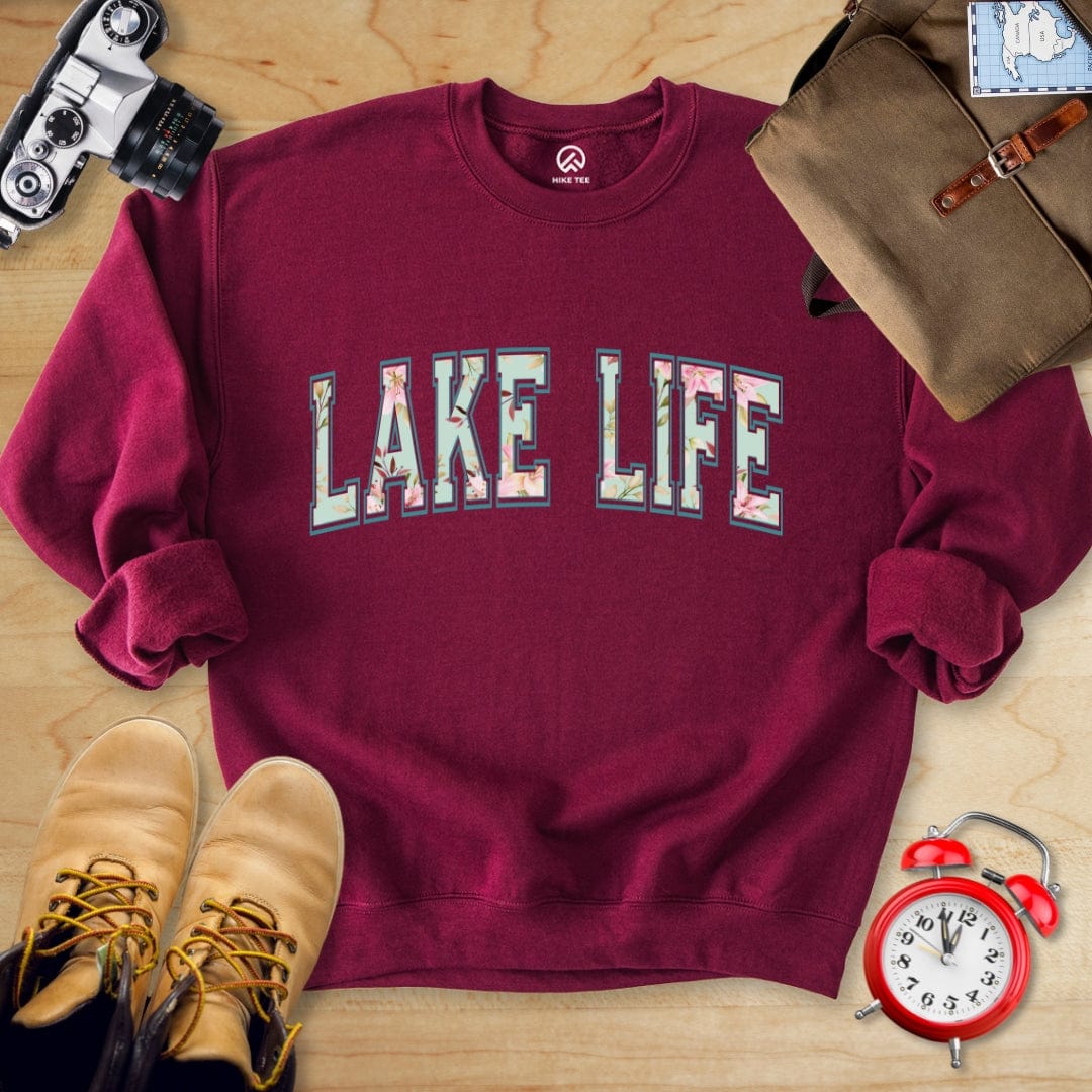 Hike Tee Sweatshirt 689_ Lake Life