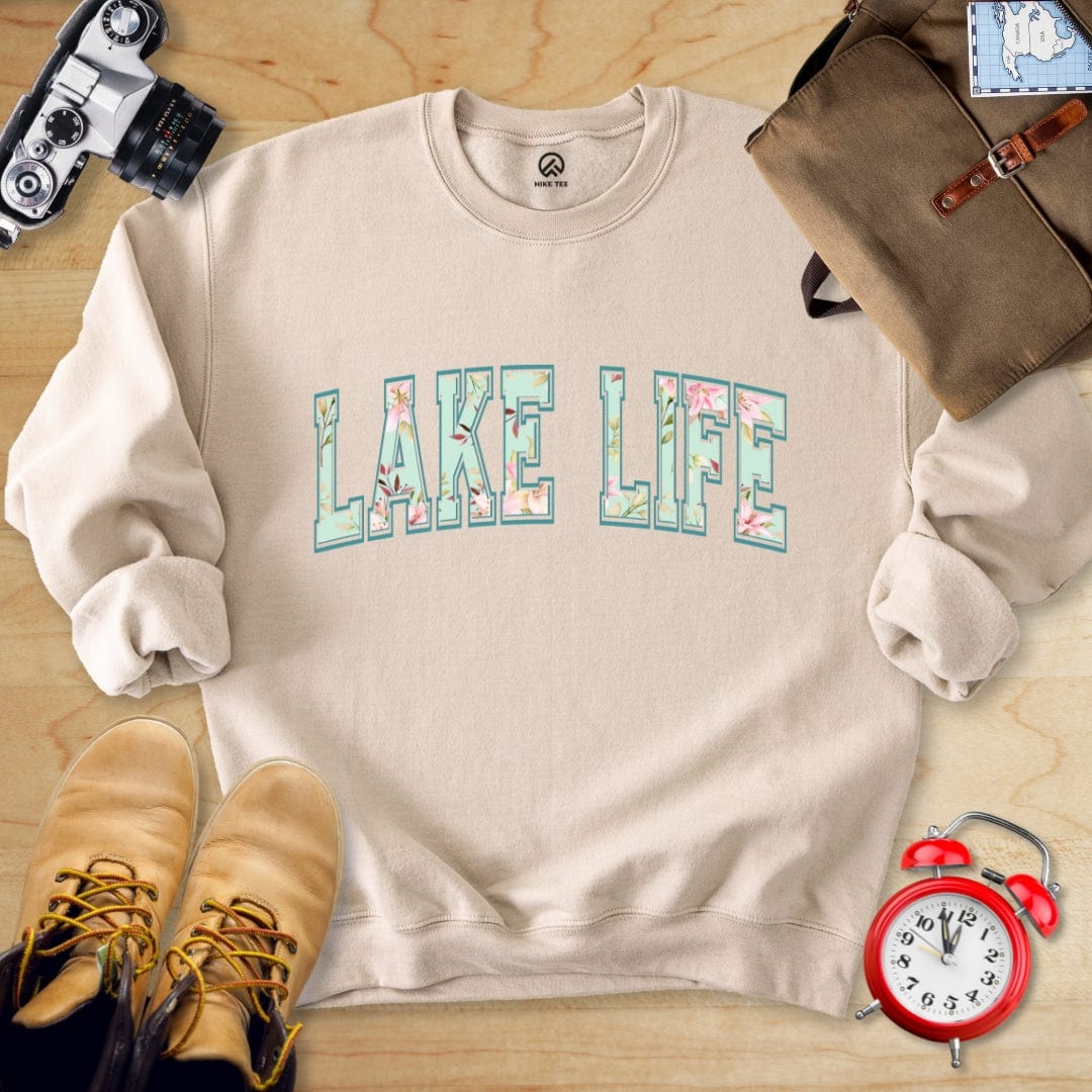 Hike Tee Sweatshirt 689_ Lake Life