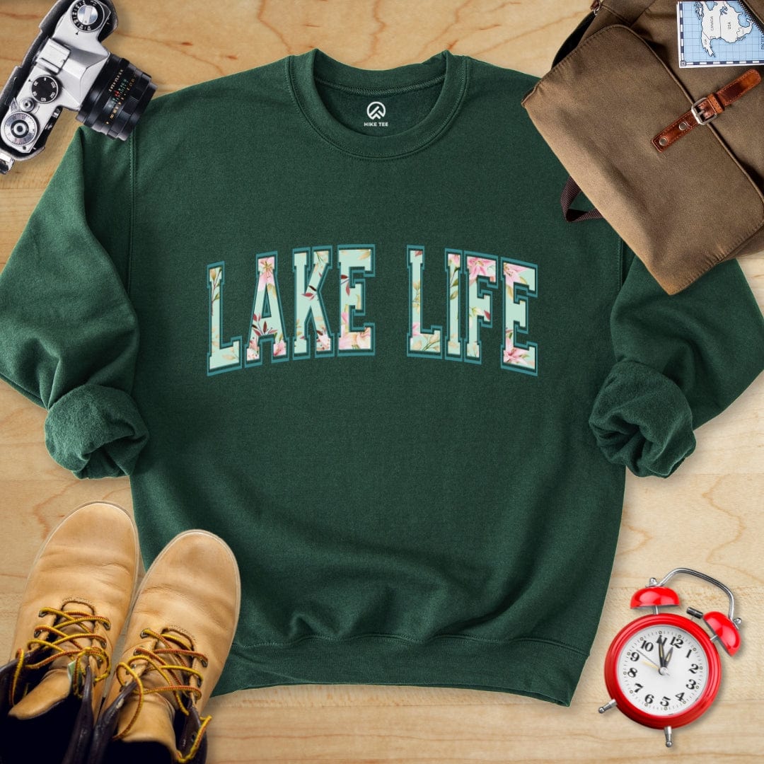 Hike Tee Sweatshirt 689_ Lake Life
