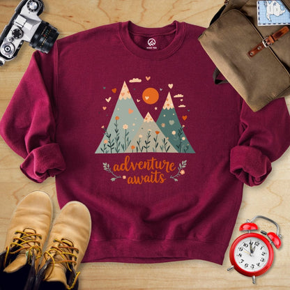 Hike Tee Sweatshirt 720_Adventure Awaits