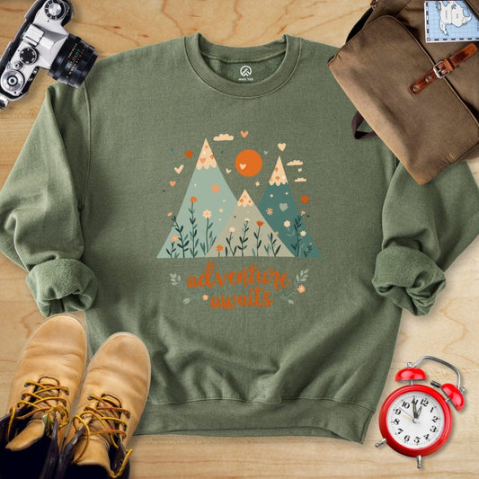 Hike Tee Sweatshirt 720_Adventure Awaits