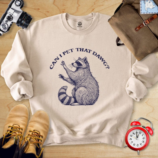 Hike Tee Sweatshirt 735_Pet that dawg