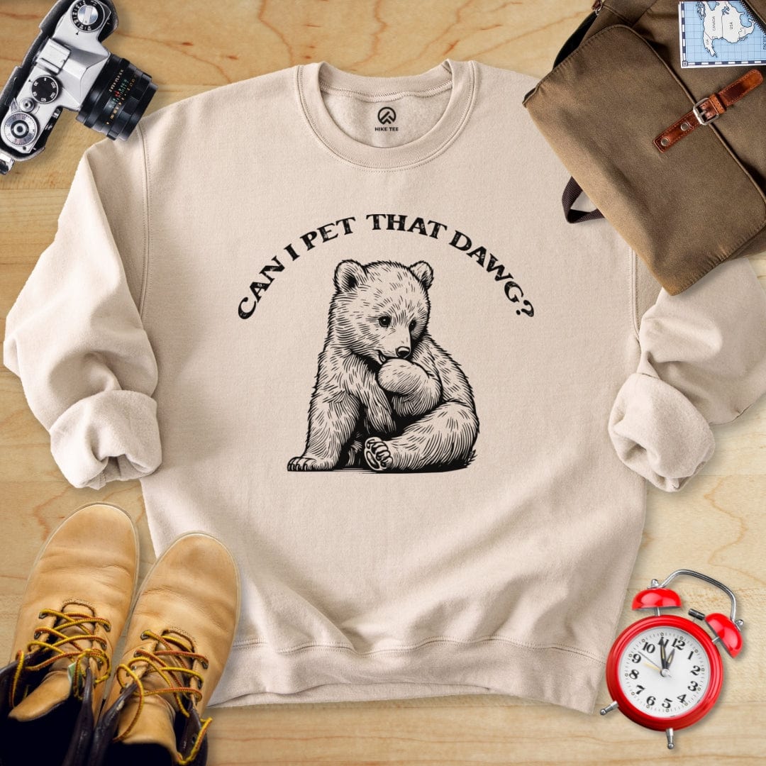 Hike Tee Sweatshirt 738_Pet that dawg