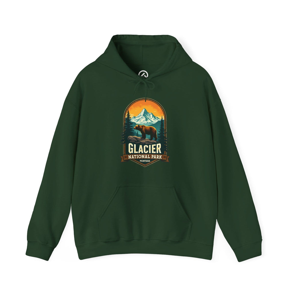 410_Glacier Grizzly Bear - Hoodie