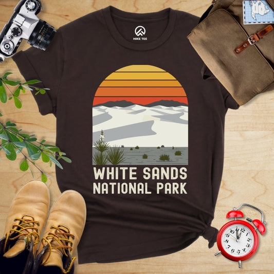 Hike Tee T-Shirt Brown / S 770_White Sands