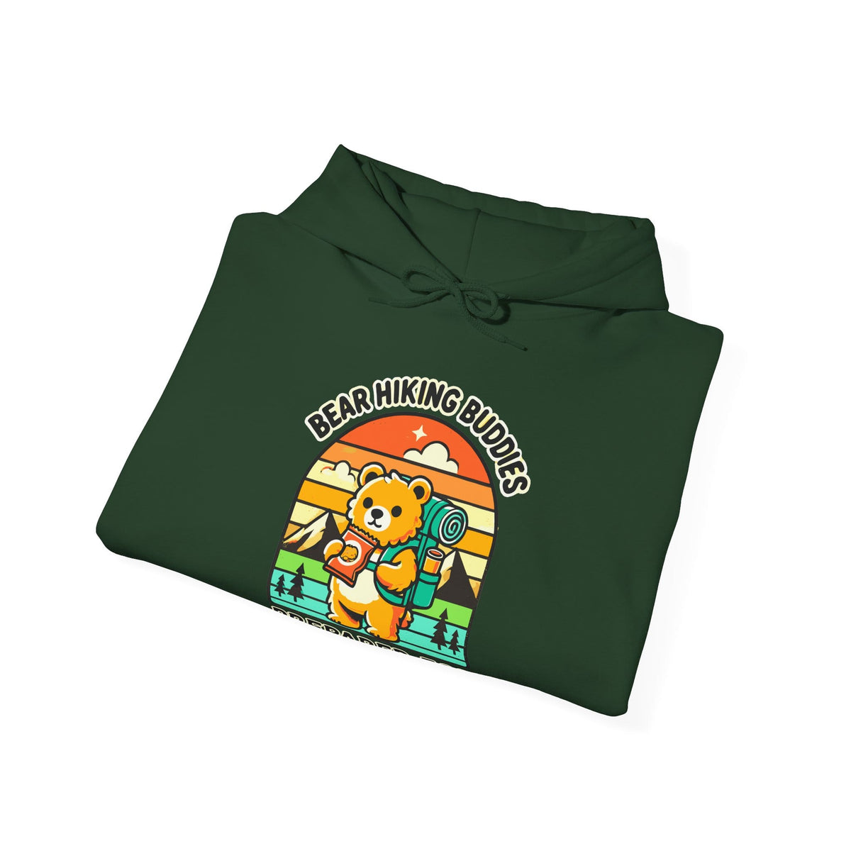 161_Snacks and Naps Bear - Hoodie