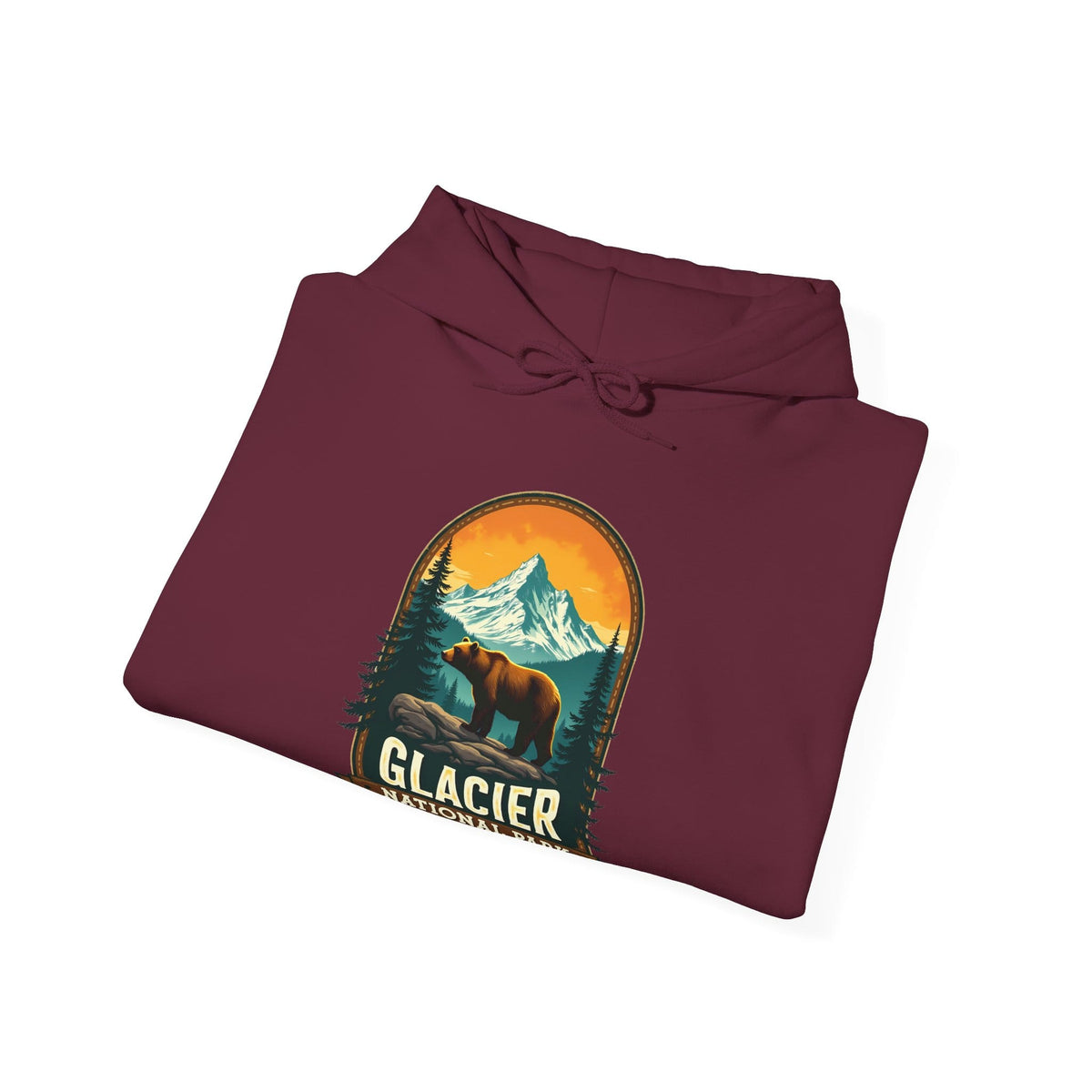 410_Glacier Grizzly Bear - Hoodie
