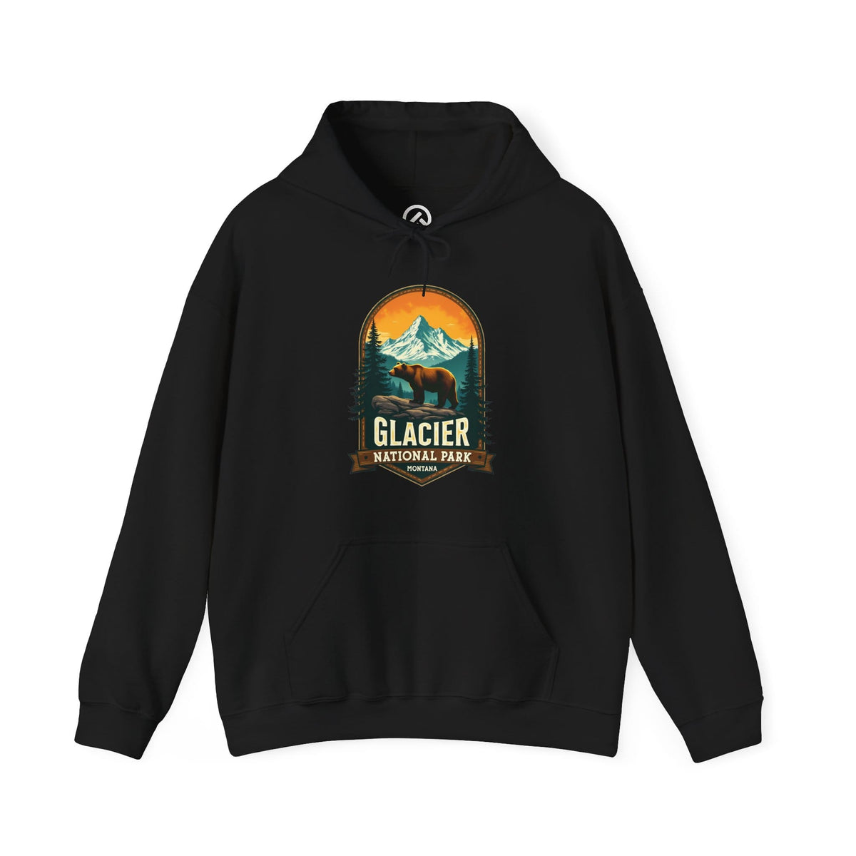 410_Glacier Grizzly Bear - Hoodie
