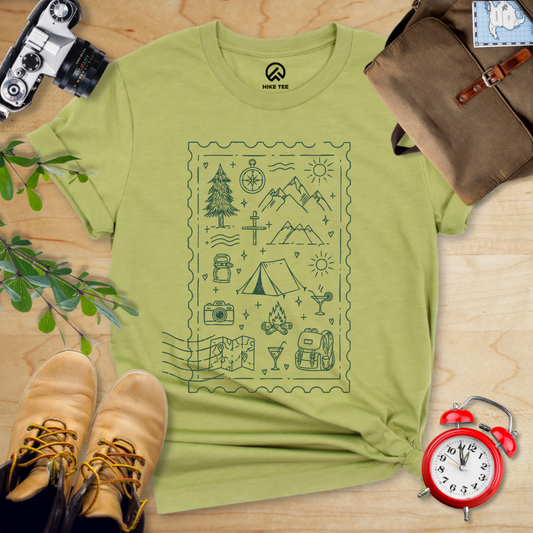 Stamp Camping Shirt