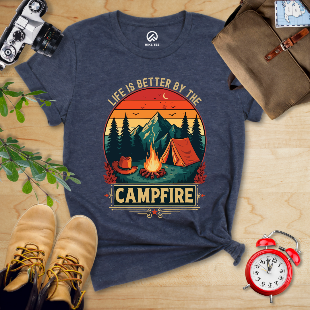 Life Is Better Campfire Shirt