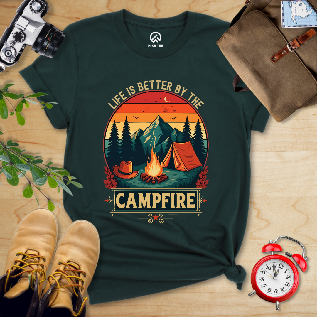 Life Is Better Campfire Shirt