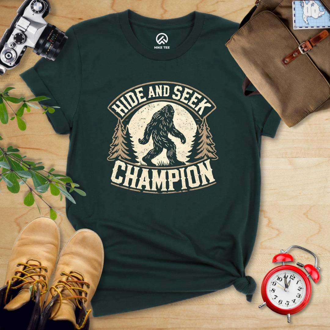 Hide and Seek Champion Big Foot Shirt