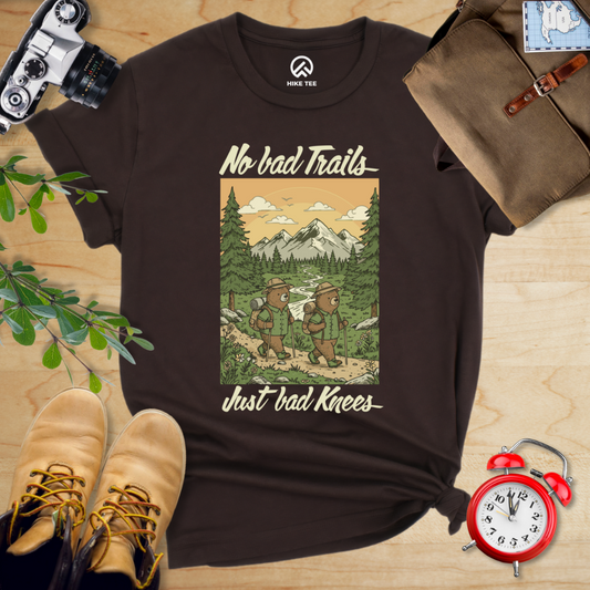 No bad Trails Just bad Knees Shirt