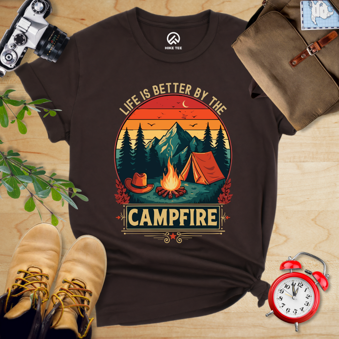 Life Is Better Campfire Shirt