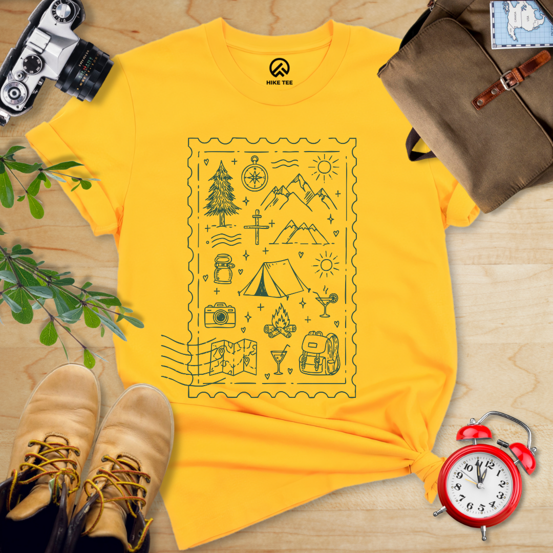 Stamp Camping Shirt