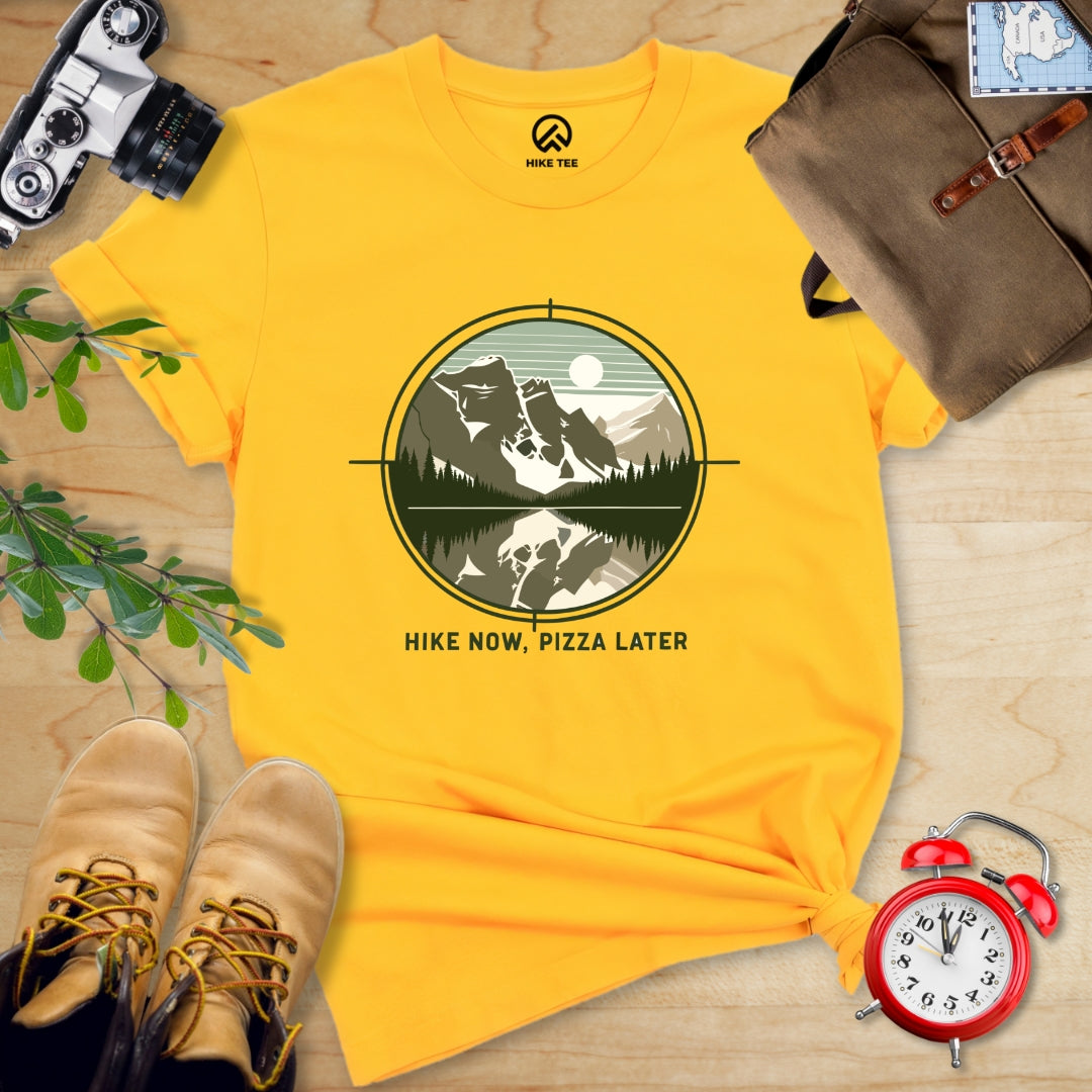 Hike Now Pizza Later Shirt