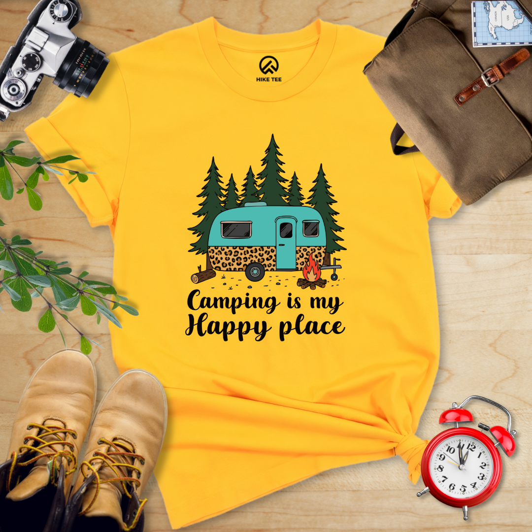Camping is my Happy Place Shirt