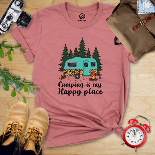 Camping is my Happy Place Shirt