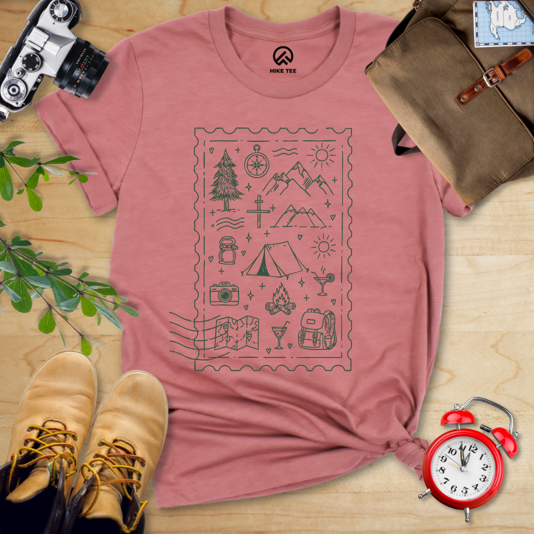 Stamp Camping Shirt