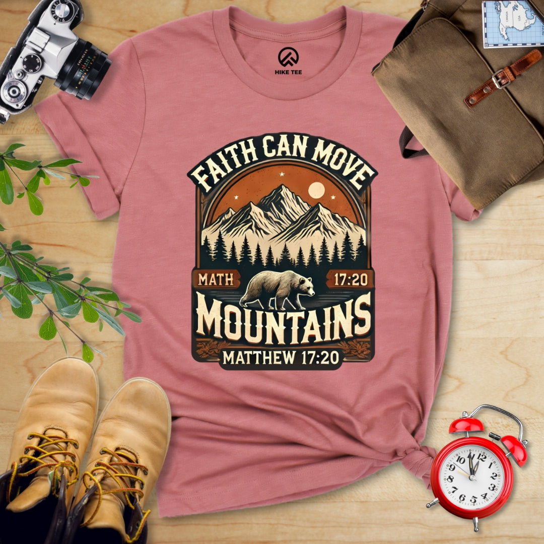 Faith Can Move Mountains Vintage Shirt
