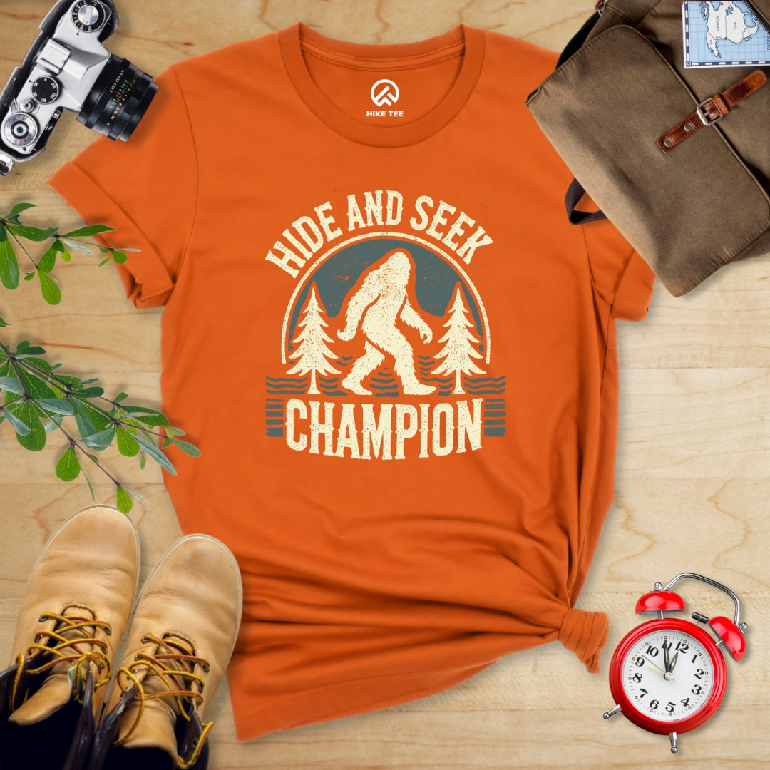 Hide and Seek Champion Bigfoot Shirt