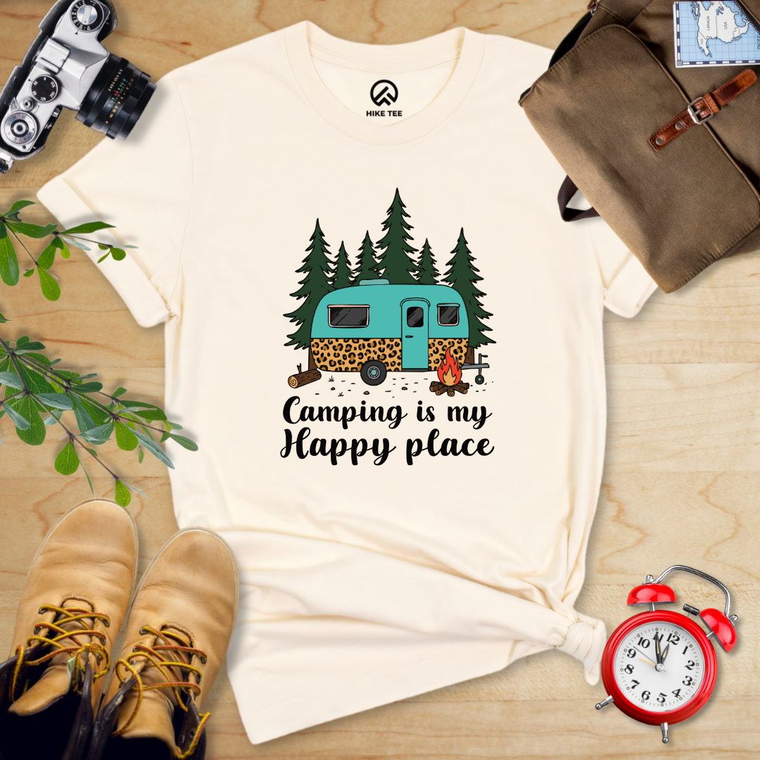 Camping is my Happy Place Shirt