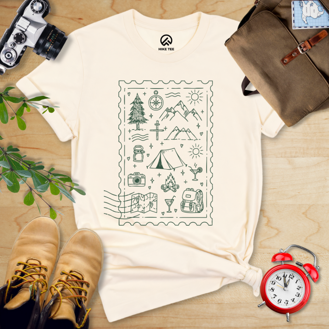 Stamp Camping Shirt